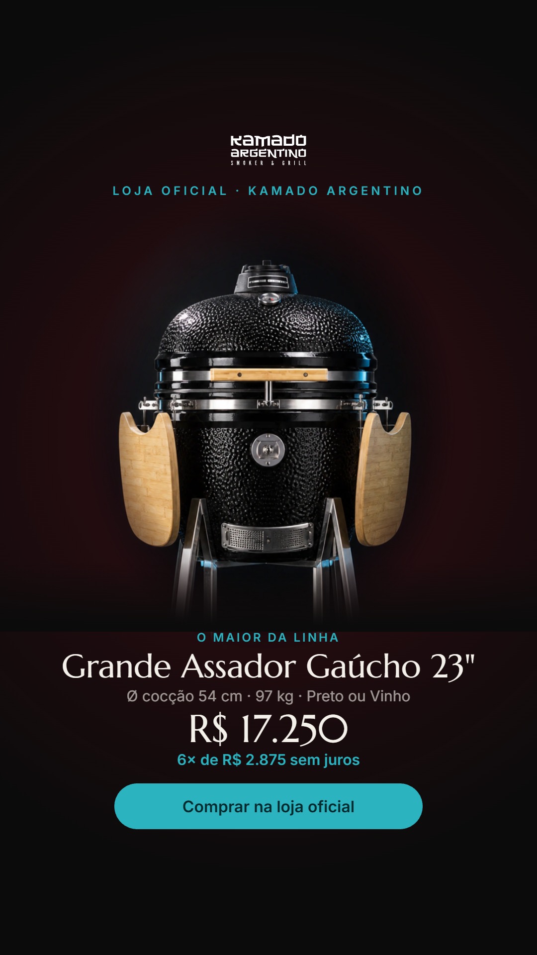 Grande Gaucho 23"